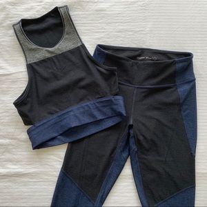 Outdoor Voices Legging & Slashback Crop Set